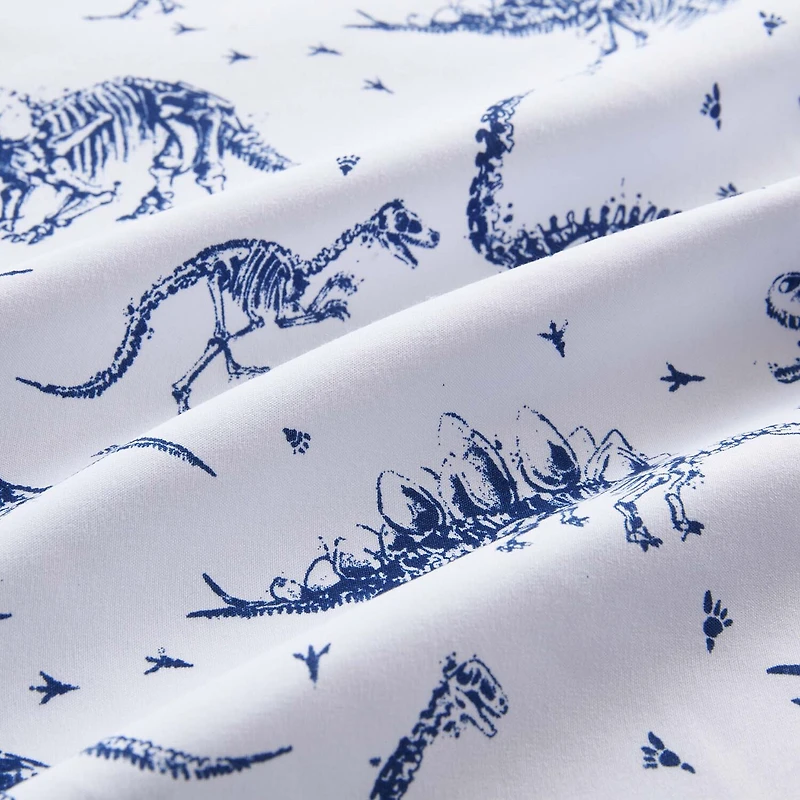 INK+IVY Kids Austin Blue Camo Complete Bedding Set with Sheets