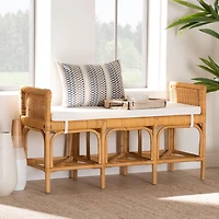 Nairi Rattan Bench
