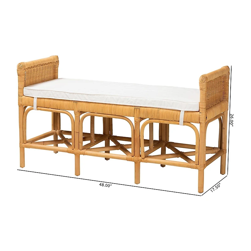 Nairi Rattan Bench