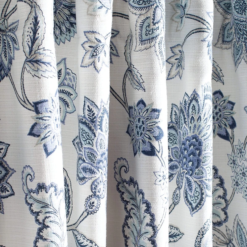 Martha Stewart Jakarta Back Tab Blackout Set of 2 Curtain Panel
