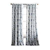 Martha Stewart Jakarta Back Tab Blackout Set of 2 Curtain Panel
