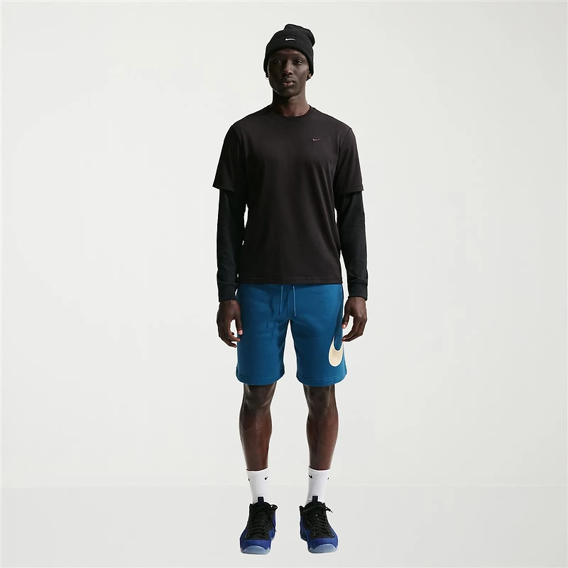 Nike Club Mens Big and Tall Mid Rise 11" Basketball Short
