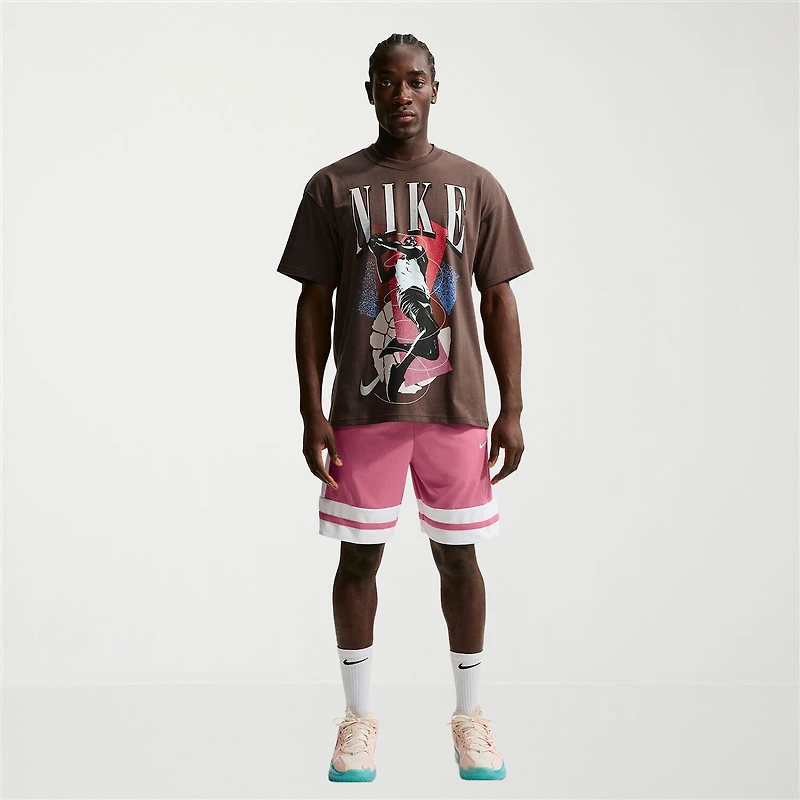 Nike Mens Crew Neck Short Sleeve Classic Fit Big and Tall Graphic T-Shirt