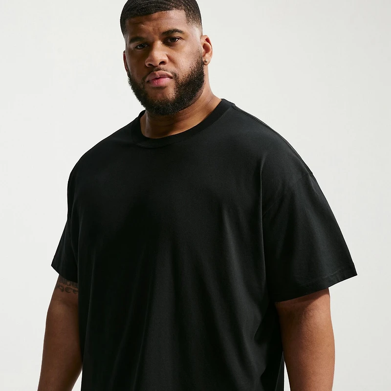 Nike Mens Crew Neck Long Sleeve Active Big and Tall T-Shirt