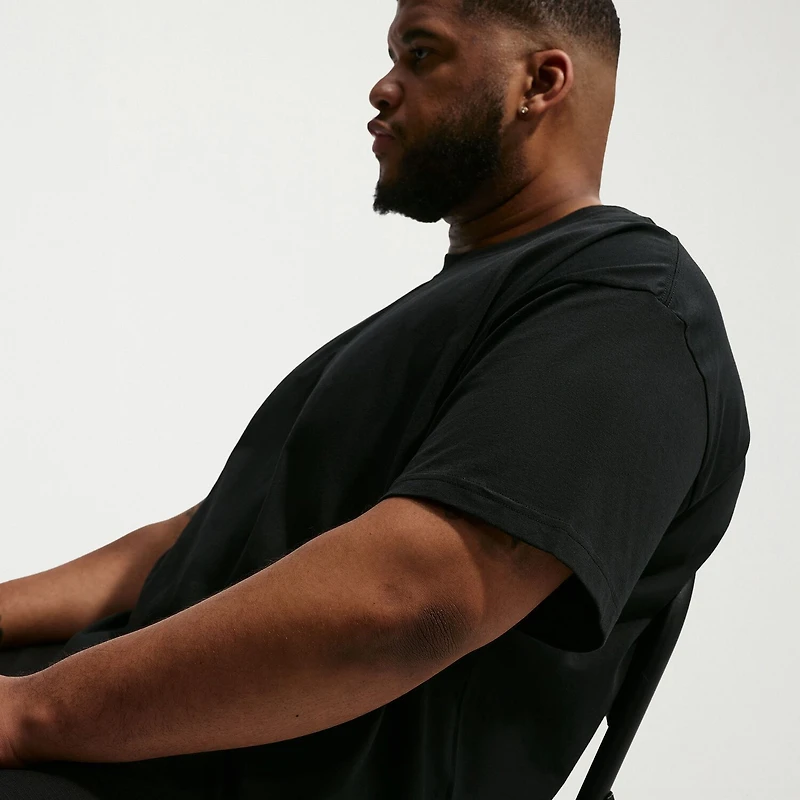 Nike Mens Crew Neck Long Sleeve Active Big and Tall T-Shirt