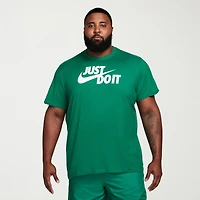 Nike Just Do It Mens Crew Neck Short Sleeve Classic Fit Big and Tall Graphic T-Shirt