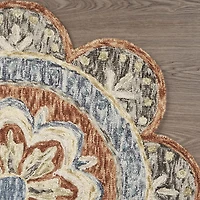Daisy Frey Floral Hand Tufted Indoor Round Area Rug