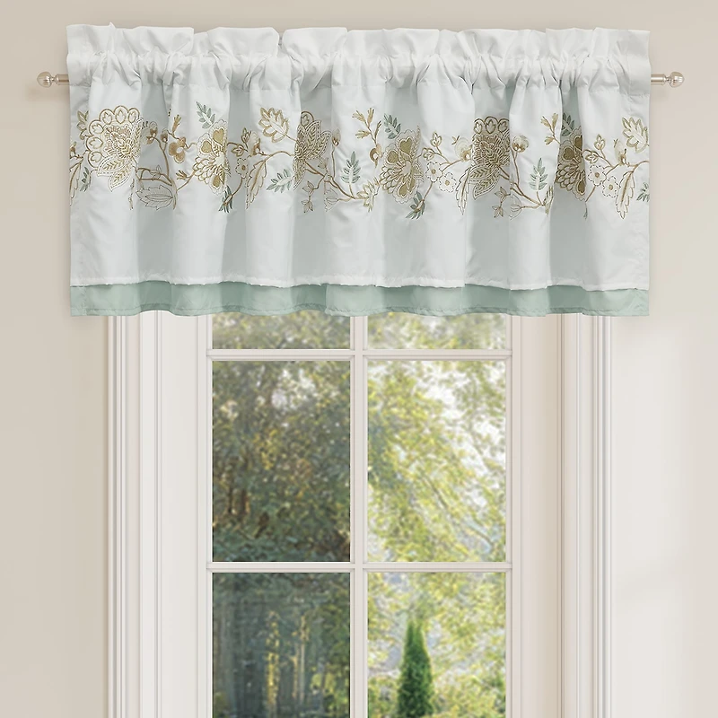 Royal Court Spring Social Rod Pocket Tailored Valance