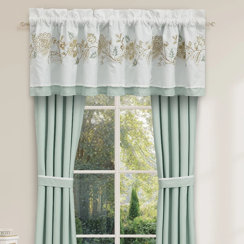 Royal Court Spring Social Rod Pocket Tailored Valance
