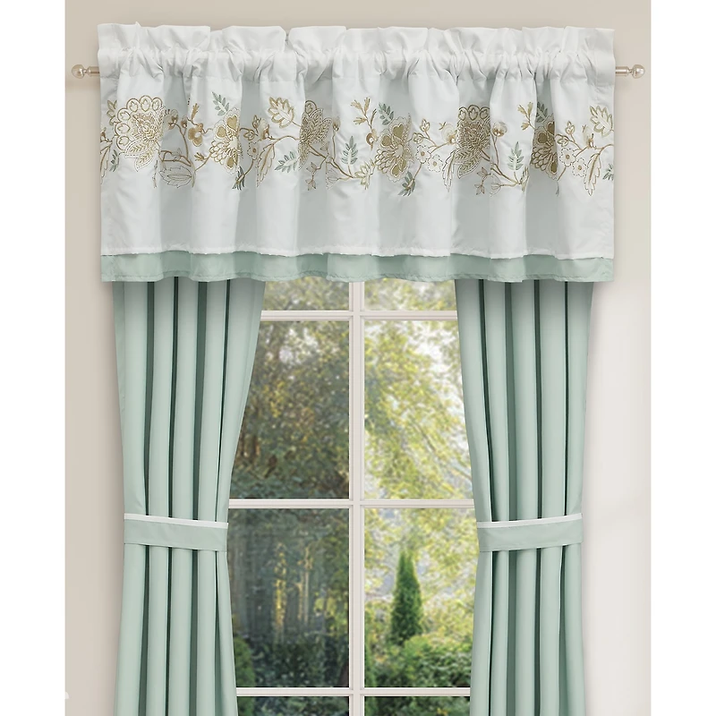 Royal Court Spring Social Rod Pocket Tailored Valance