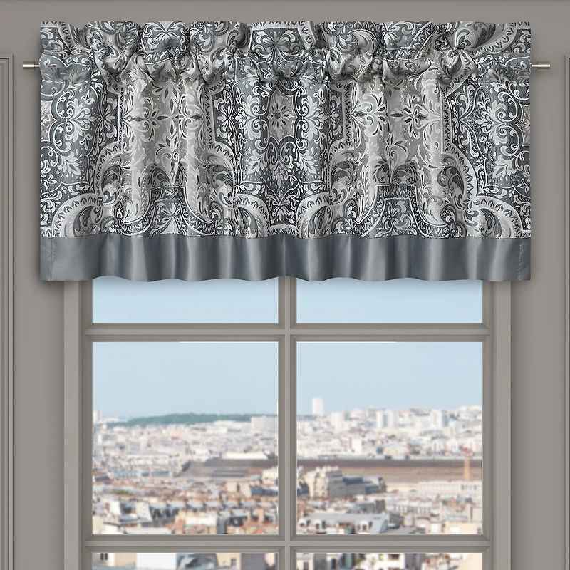 Royal Court Lisbon Rod Pocket Tailored Valance