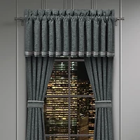 Queen Street Prairie Rod Pocket Tailored Valance