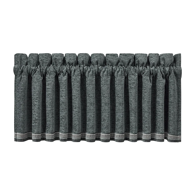 Queen Street Prairie Rod Pocket Tailored Valance