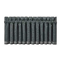 Queen Street Prairie Rod Pocket Tailored Valance