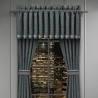 Queen Street Prairie Rod Pocket Tailored Valance