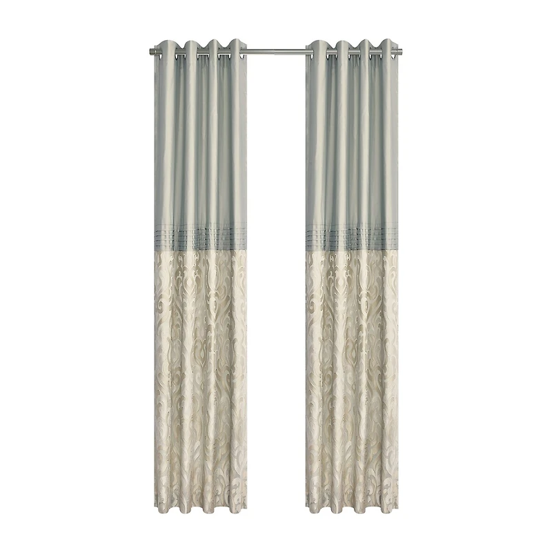 Royal Court Calmfield Grommet Top Room Darkening Set of 2 Curtain Panel