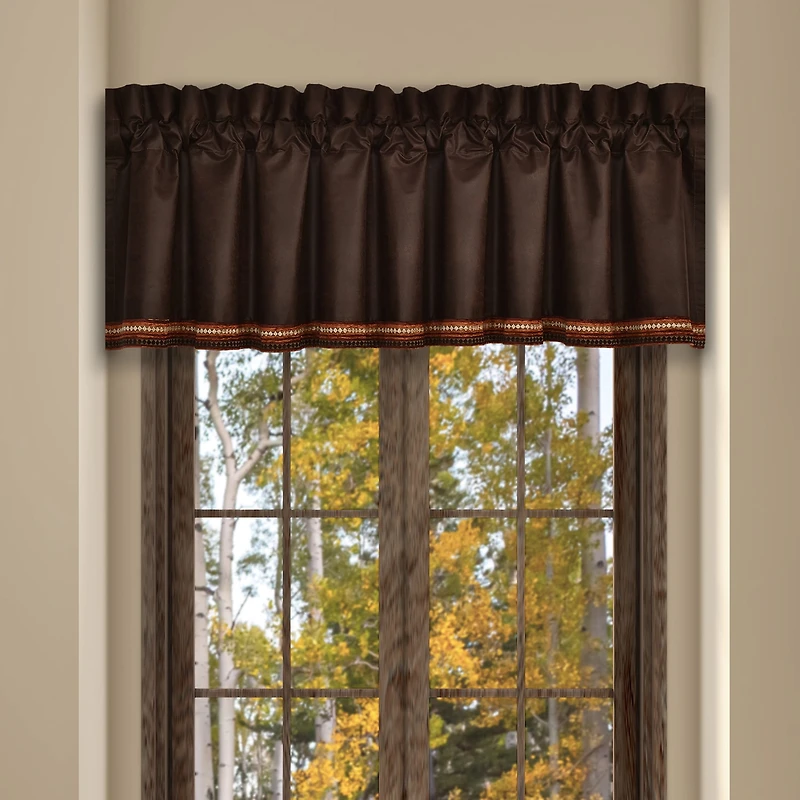 Queen Street Solstice Rod Pocket Tailored Valance