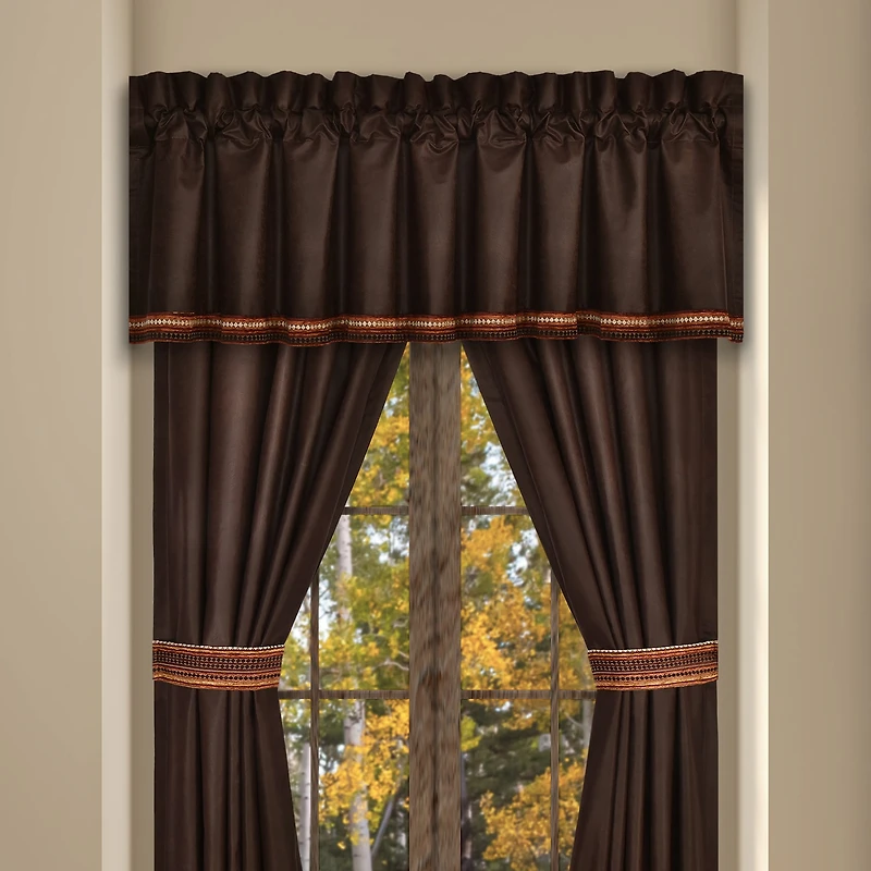 Queen Street Solstice Rod Pocket Tailored Valance