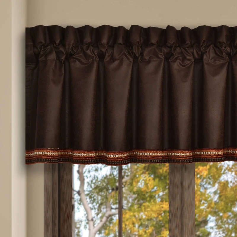 Queen Street Solstice Rod Pocket Tailored Valance
