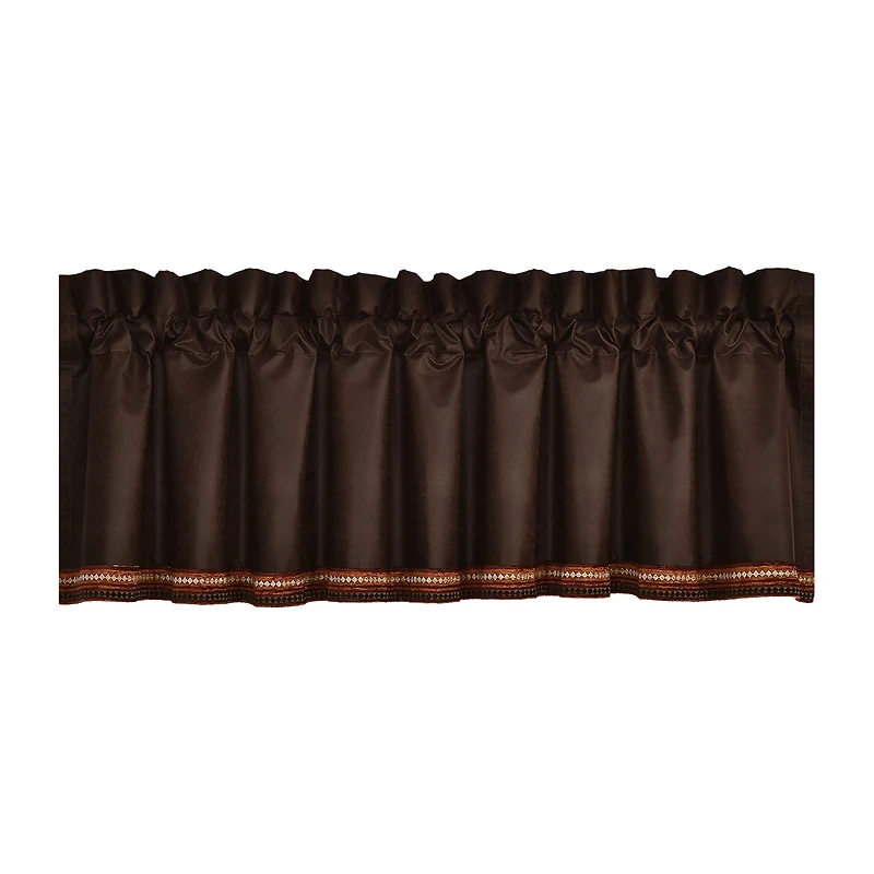 Queen Street Solstice Rod Pocket Tailored Valance