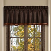 Queen Street Solstice Rod Pocket Tailored Valance