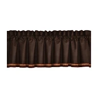 Queen Street Solstice Rod Pocket Tailored Valance