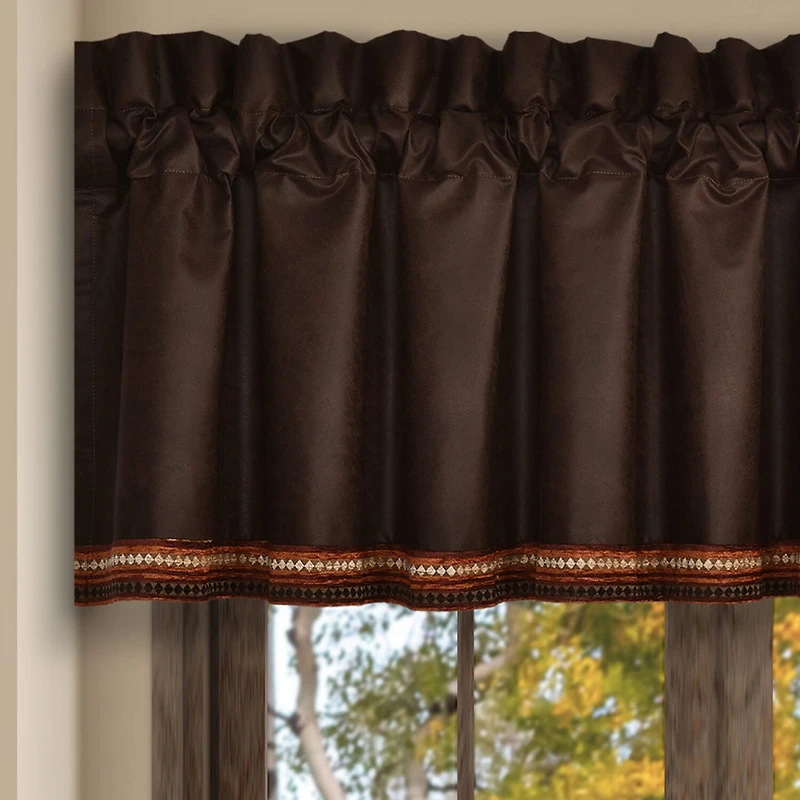Queen Street Solstice Rod Pocket Tailored Valance