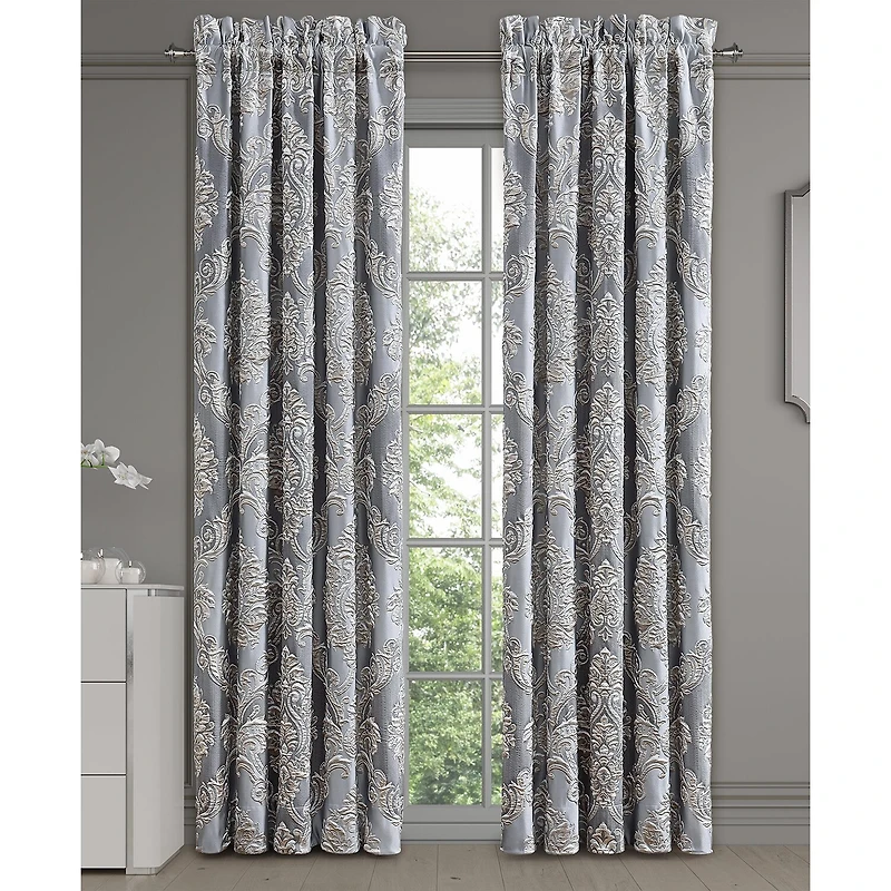 Queen Street Kaela Rod Pocket Room Darkening Set of 2 Curtain Panel