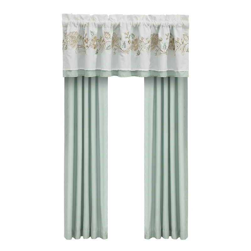 Royal Court Spring Social Rod Pocket Room Darkening Set of 2 Curtain Panel