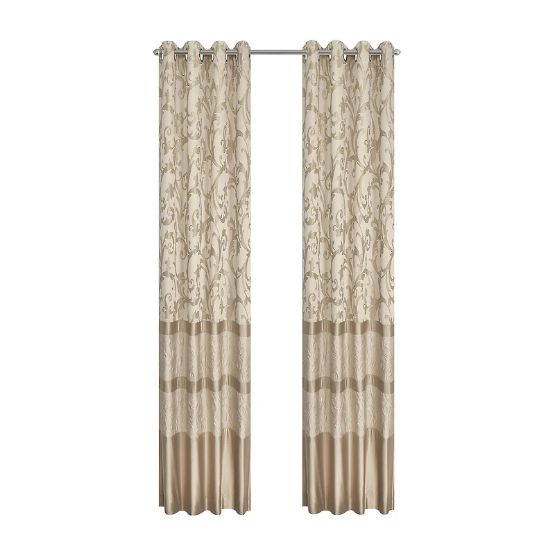 Royal Court Spectra Grommet Top Room Darkening Set of 2 Curtain Panel