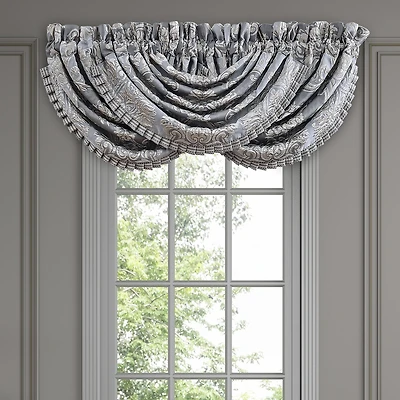 Queen Street Rod Pocket Waterfall Valance