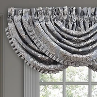 Queen Street Rod Pocket Waterfall Valance