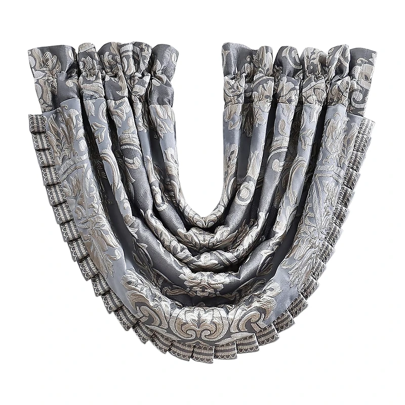 Queen Street Rod Pocket Waterfall Valance
