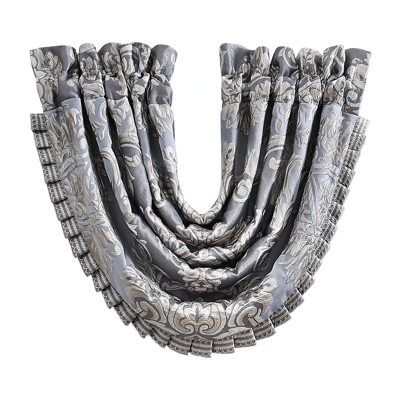 Queen Street Rod Pocket Waterfall Valance