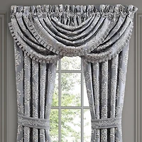 Queen Street Rod Pocket Waterfall Valance