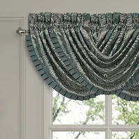 Queen Street Renee Rod Pocket Waterfall Valance