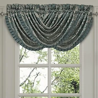 Queen Street Renee Rod Pocket Waterfall Valance