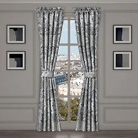 Royal Court Lisbon Rod Pocket Room Darkening Set of 2 Curtain Panel