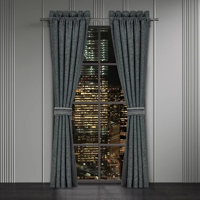 Queen Street Prairie Rod Pocket Room Darkening Set of 2 Curtain Panel