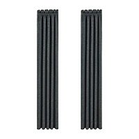 Queen Street Prairie Rod Pocket Room Darkening Set of 2 Curtain Panel