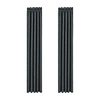 Queen Street Prairie Rod Pocket Room Darkening Set of 2 Curtain Panel
