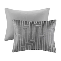 Madison Park Hayden 10-Piece Luxury Jacquard Comforter & Quilt Set