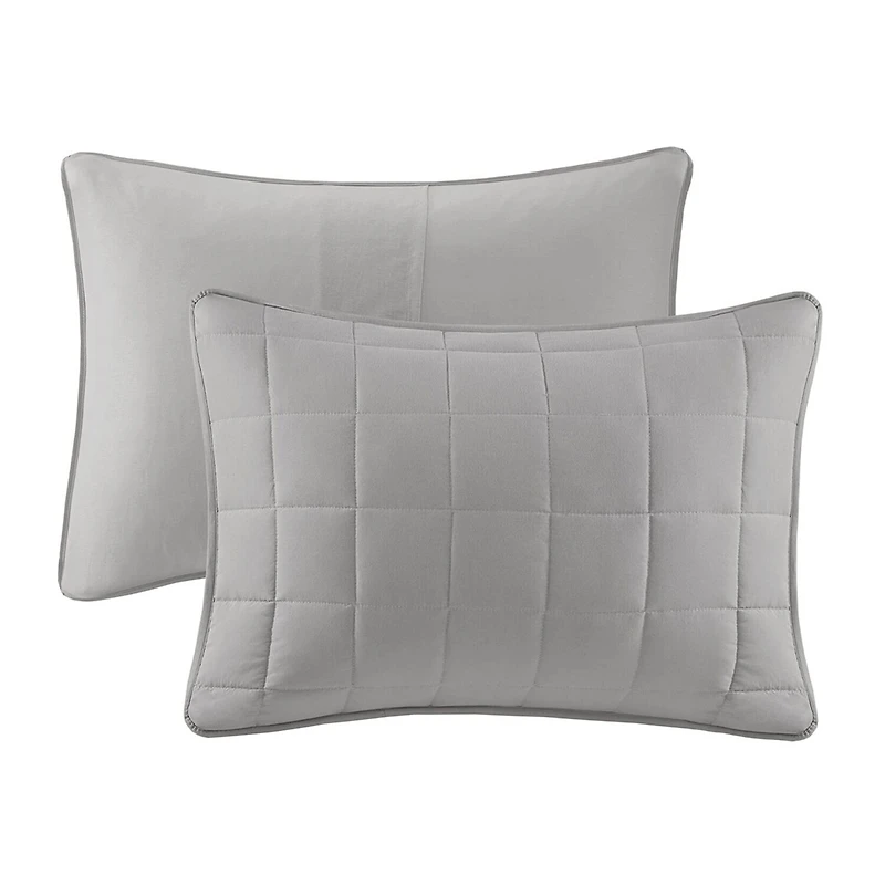 Madison Park Hayden 10-Piece Luxury Jacquard Comforter & Quilt Set