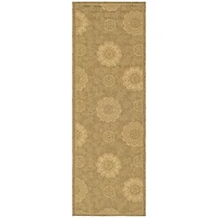 Safavieh Courtyard Collection Crystal Oriental Indoor/Outdoor Runner Rug