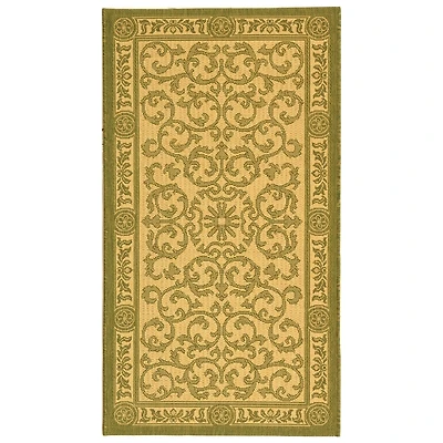 Safavieh Courtyard Collection Miah Floral Indoor/Outdoor Area Rug