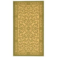 Safavieh Courtyard Collection Miah Floral Indoor/Outdoor Area Rug