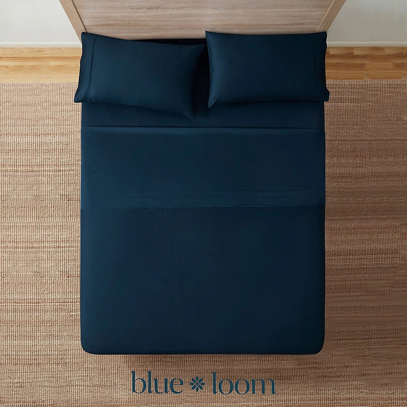 Blue Loom Lane 400tc Sheet Set