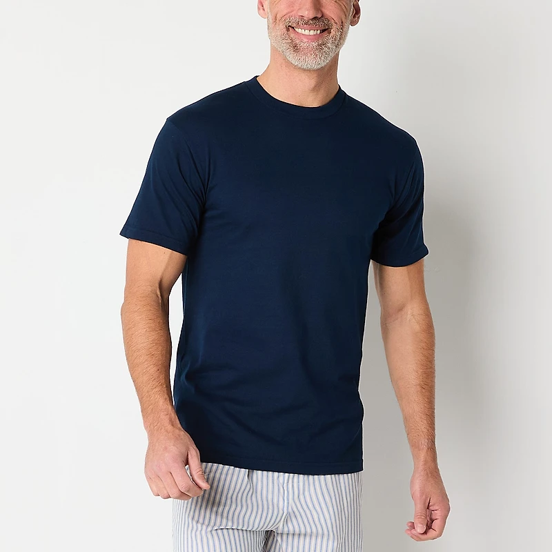 Stafford Heavyweight Mens 3 Pack Short Sleeve Crew Neck T-Shirt