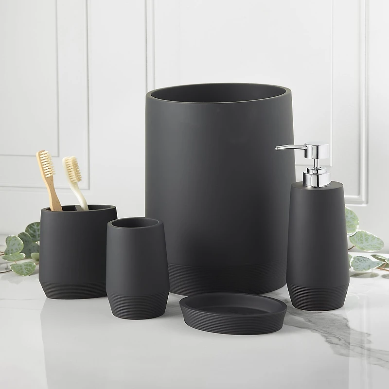 Avanti Arbor Black Toothbrush Holder