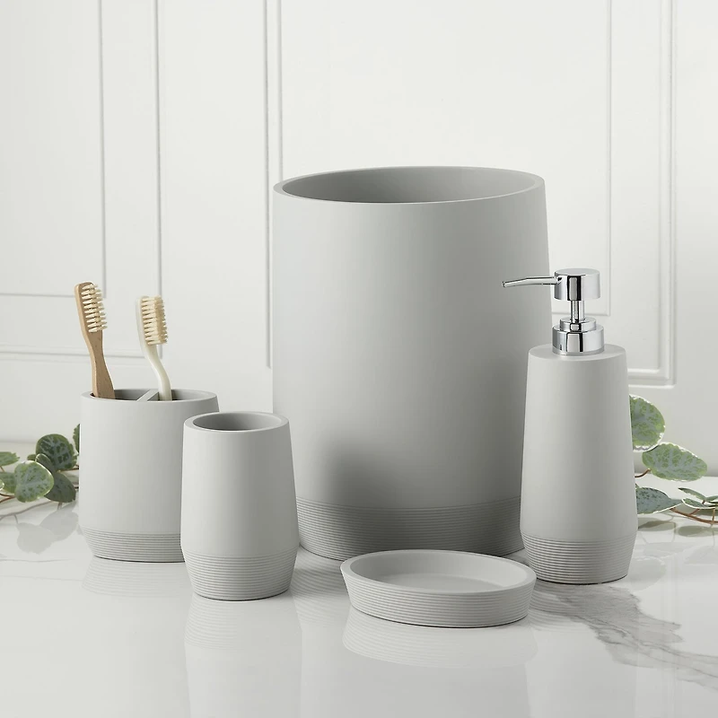 Avanti Arbor Gray Toothbrush Holder